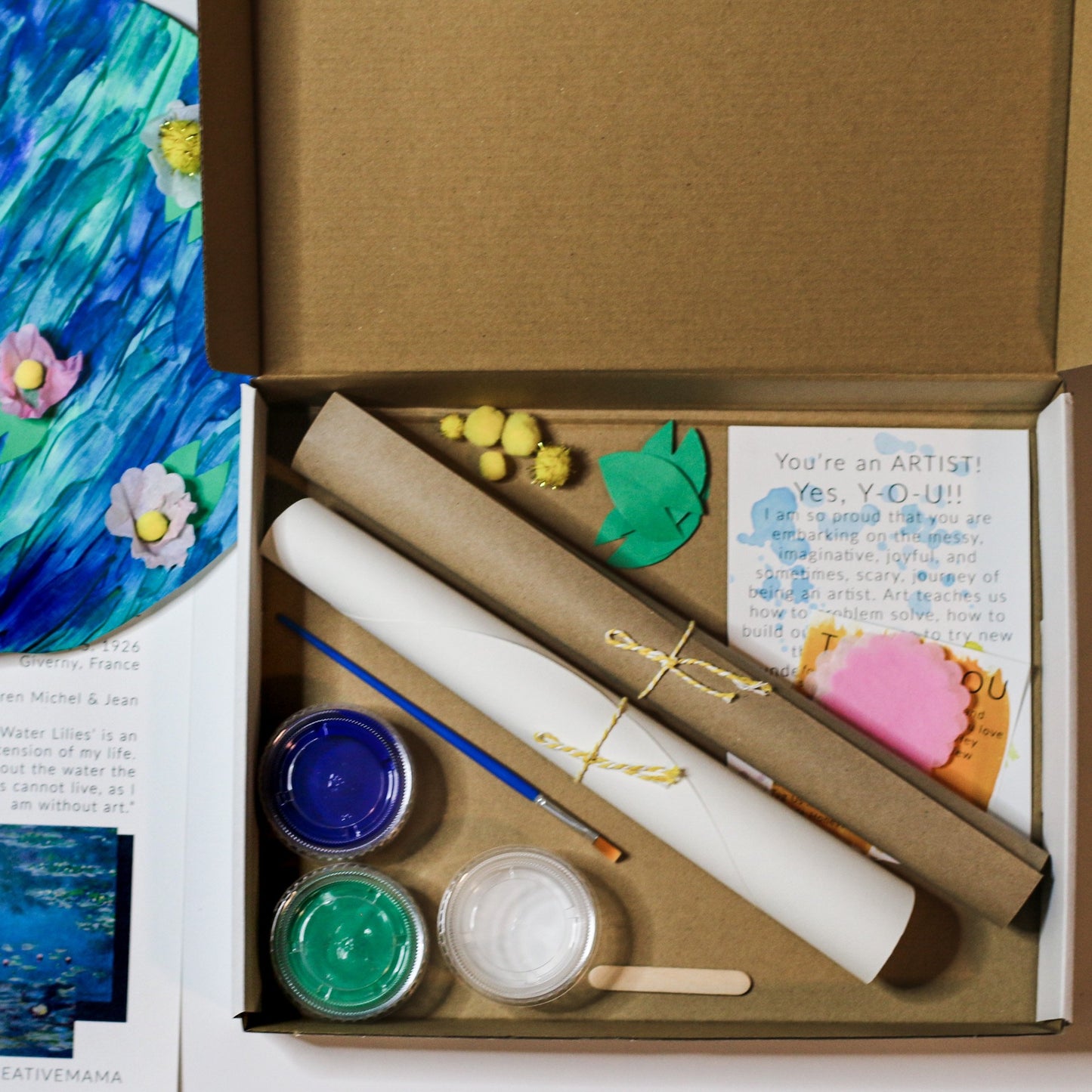 Monet-Inspired Art Kit (3-5yo)
